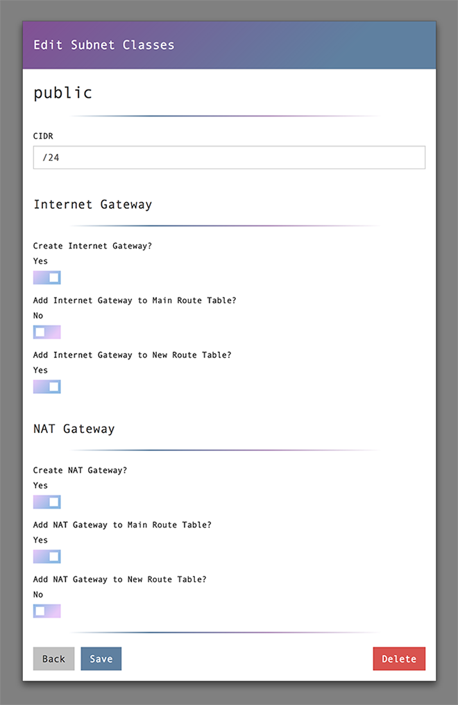 awsm Public Subnet Class - Screenshot